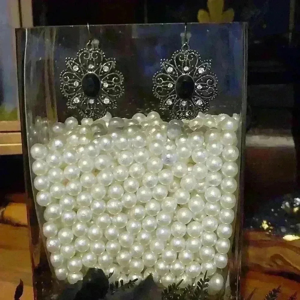 Gothic earrings.